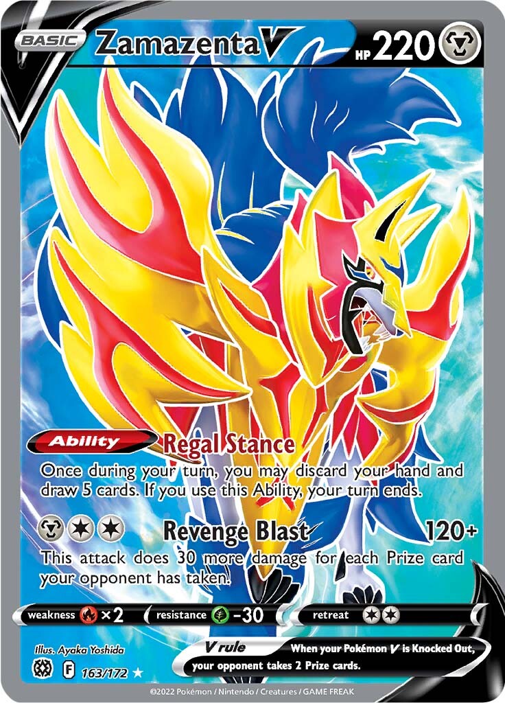 Zamazenta V (163/172) [Sword & Shield: Brilliant Stars] | Chromatic Games