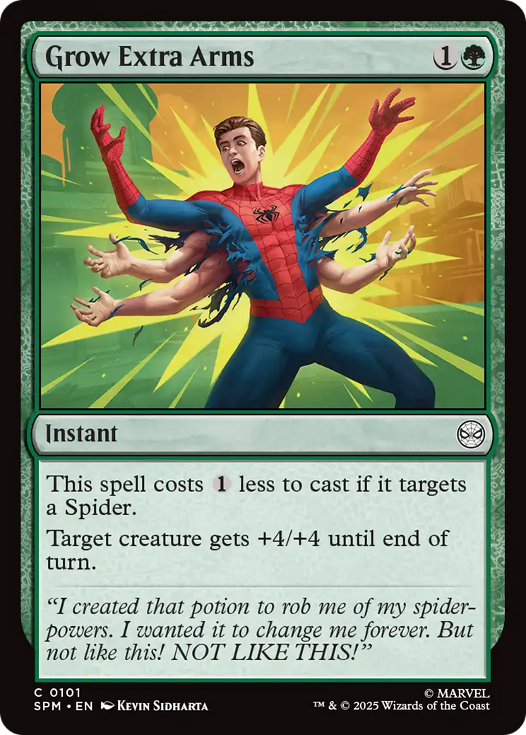 Grow Extra Arms [Marvel's Spider-Man] | Chromatic Games