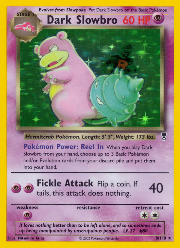 Dark Slowbro (8/110) [Legendary Collection] | Chromatic Games