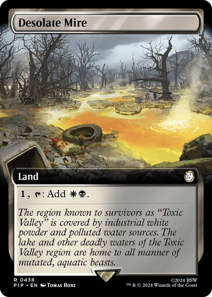 Desolate Mire (Extended Art) [Fallout] | Chromatic Games