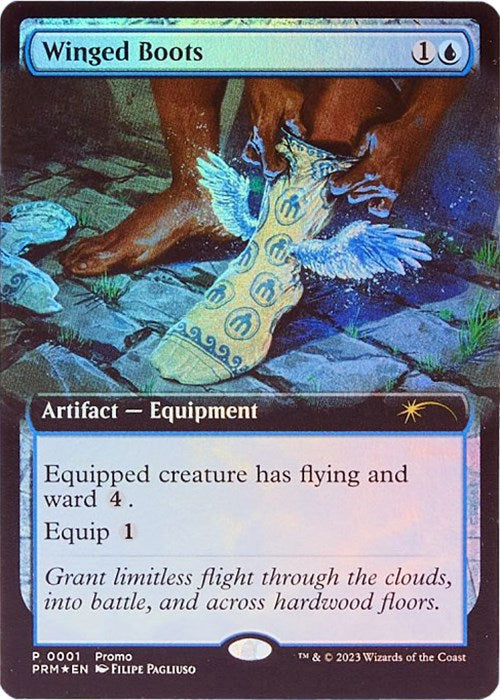 Winged Boots [Media Promos] | Chromatic Games