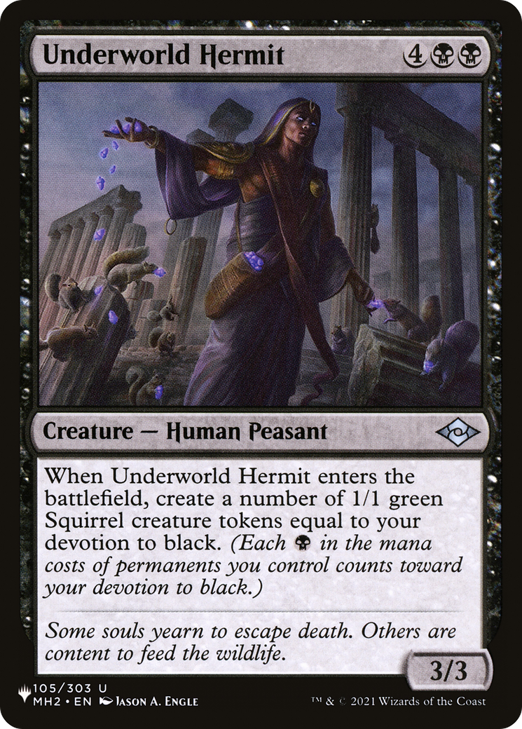 Underworld Hermit [The List] | Chromatic Games