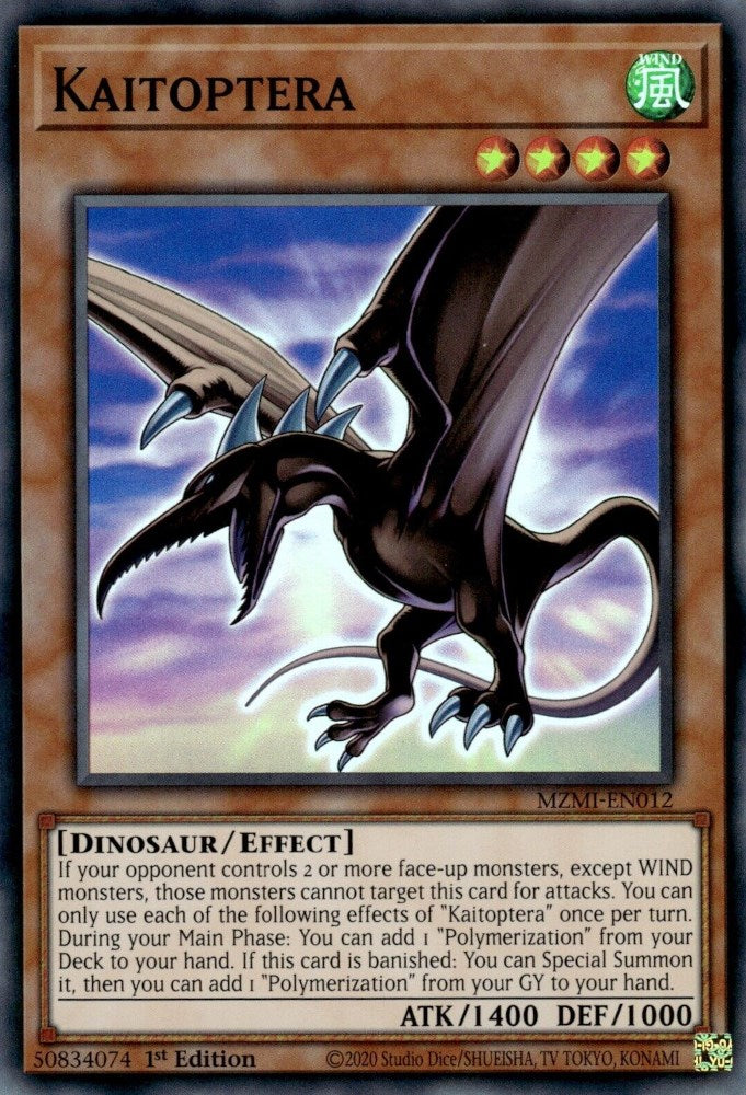 Kaitoptera [MZMI-EN012] Super Rare | Chromatic Games