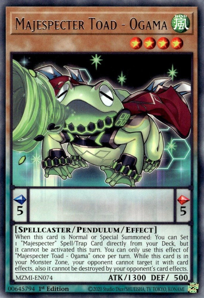 Majespecter Toad - Ogama [MZMI-EN074] Rare | Chromatic Games