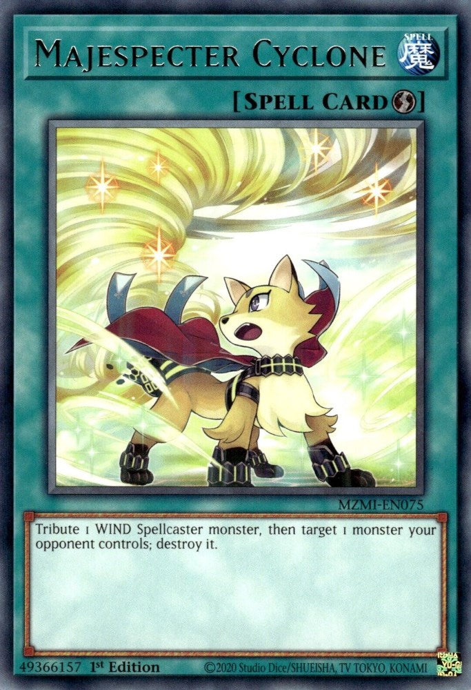 Majespecter Cyclone [MZMI-EN075] Rare | Chromatic Games