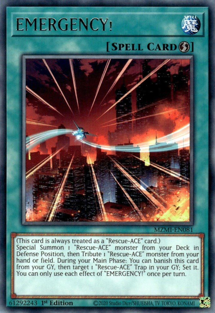 EMERGENCY! [MZMI-EN081] Rare | Chromatic Games
