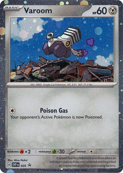 Varoom (026) (Cosmos Holo) [Scarlet & Violet: Black Star Promos] | Chromatic Games