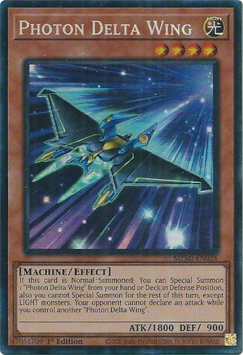 Photon Delta Wing (CR) [MZMI-EN024] Collector's Rare | Chromatic Games