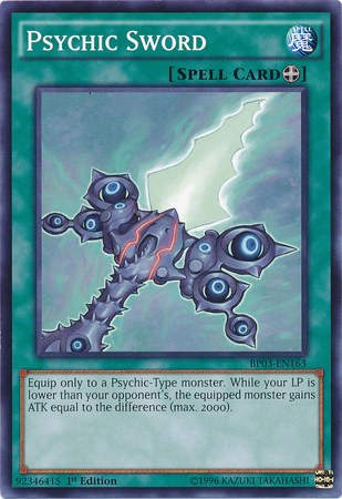 Psychic Sword [BP03-EN163] Common | Chromatic Games