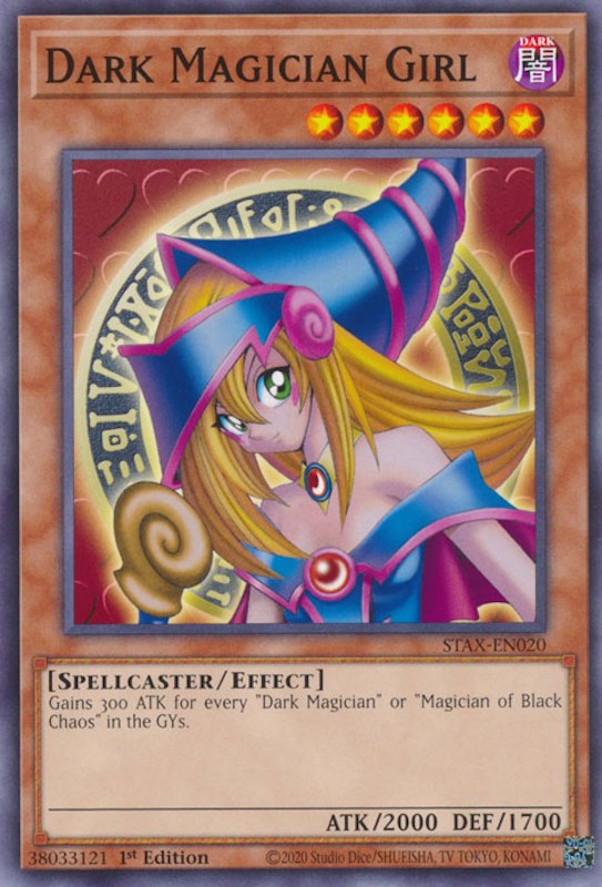 Dark Magician Girl [STAX-EN020] Common | Chromatic Games