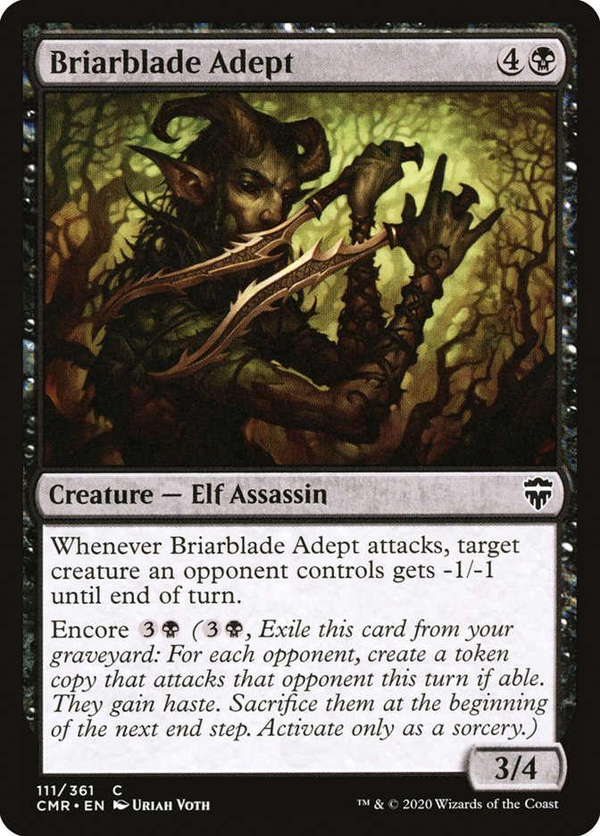 Briarblade Adept 111 (Commander Legends)  | Chromatic Games