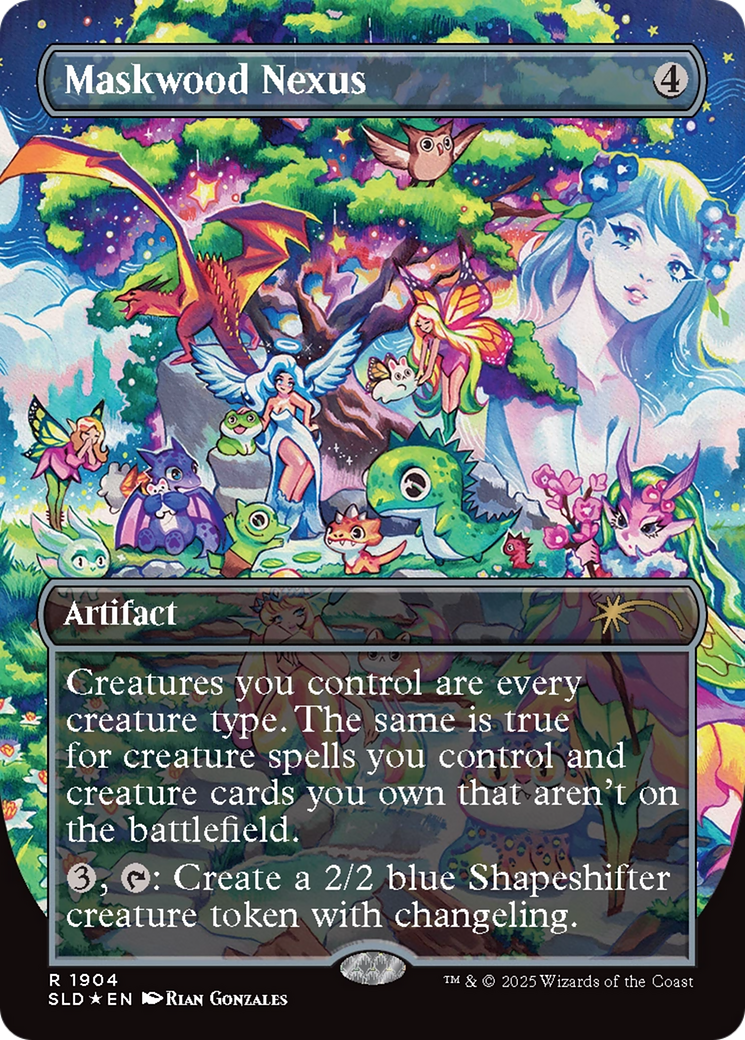 Maskwood Nexus (Double Rainbow Foil) [Secret Lair Drop Series] | Chromatic Games