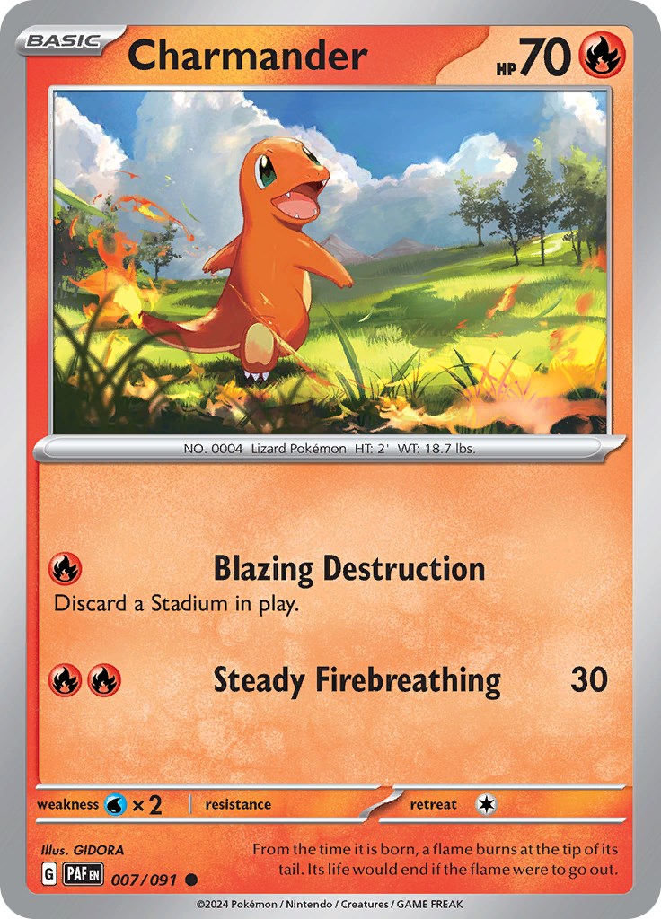 Charmander (007/091) [Scarlet & Violet: Paldean Fates] | Chromatic Games