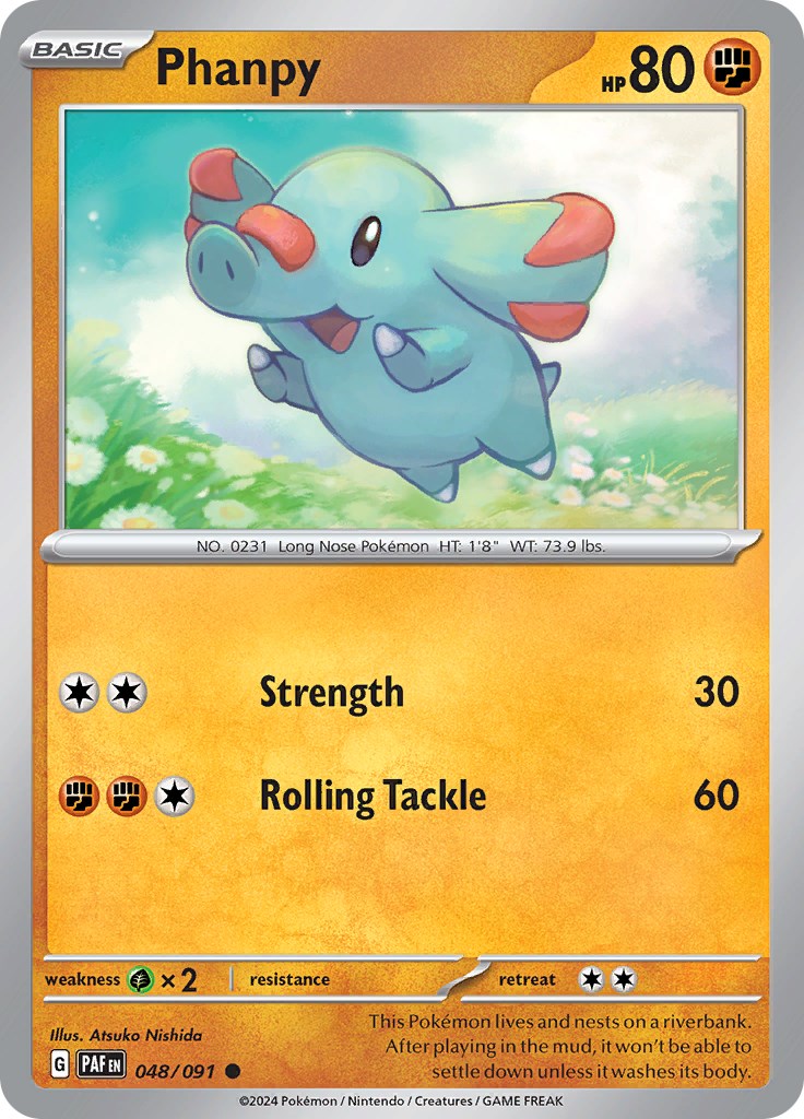 Phanpy (048/091) [Scarlet & Violet: Paldean Fates] | Chromatic Games