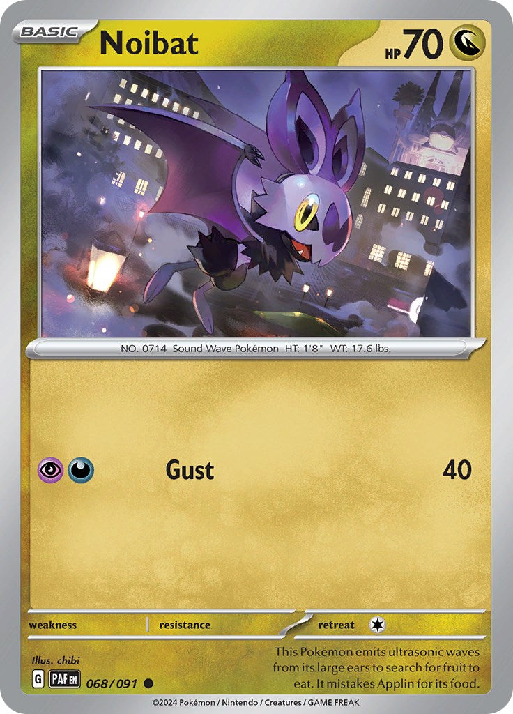 Noibat (068/091) [Scarlet & Violet: Paldean Fates] | Chromatic Games