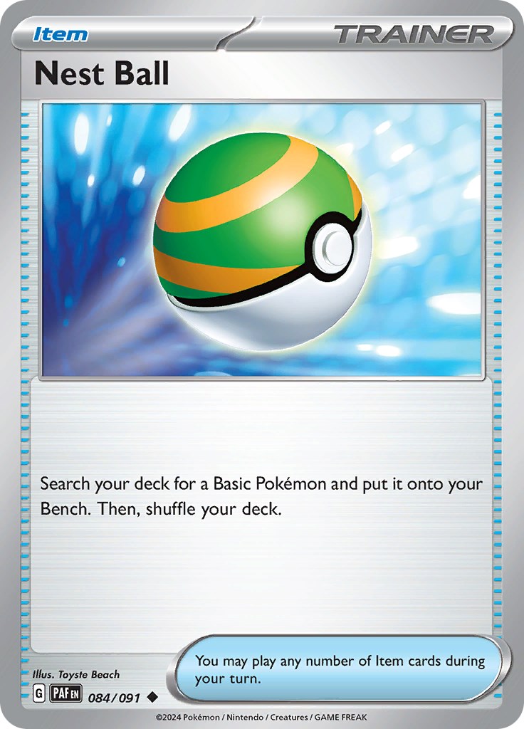 Nest Ball (084/091) [Scarlet & Violet: Paldean Fates] | Chromatic Games