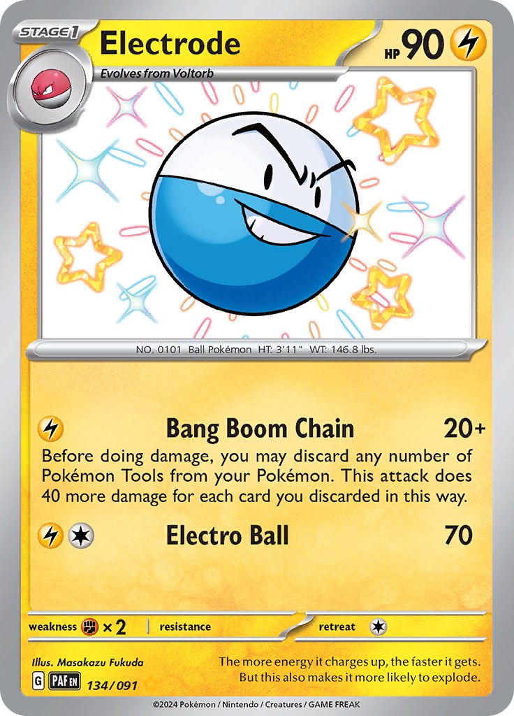 Electrode (134/091) [Scarlet & Violet: Paldean Fates] | Chromatic Games