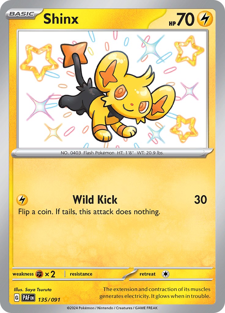 Shinx (135/091) [Scarlet & Violet: Paldean Fates] | Chromatic Games