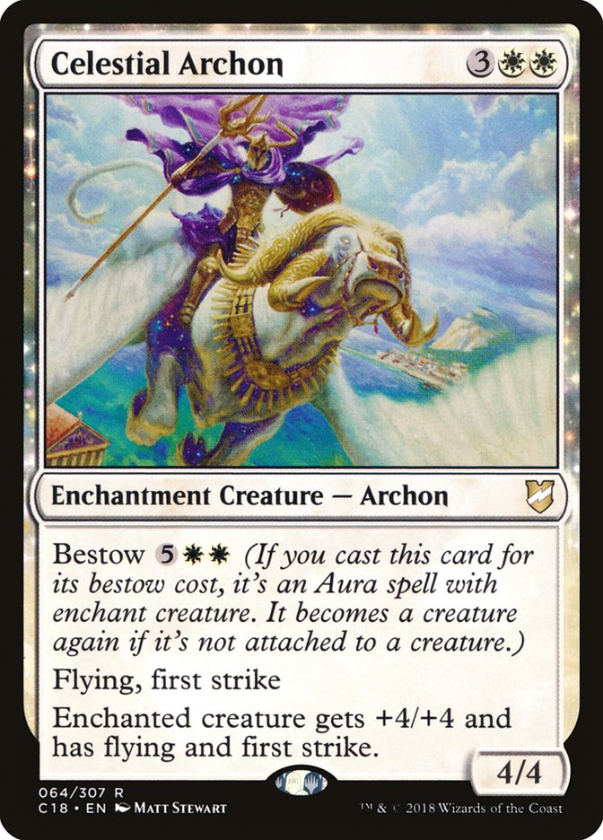 Celestial Archon 64/307 (Commander 2018)  | Chromatic Games