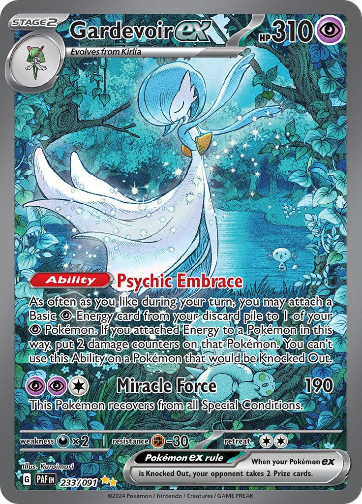 Gardevoir ex (233/091) [Scarlet & Violet: Paldean Fates] | Chromatic Games