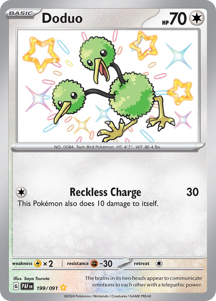 Doduo (199/091) [Scarlet & Violet: Paldean Fates] | Chromatic Games