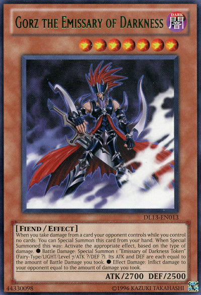 Gorz the Emissary of Darkness (Green) [DL13-EN013] Rare | Chromatic Games