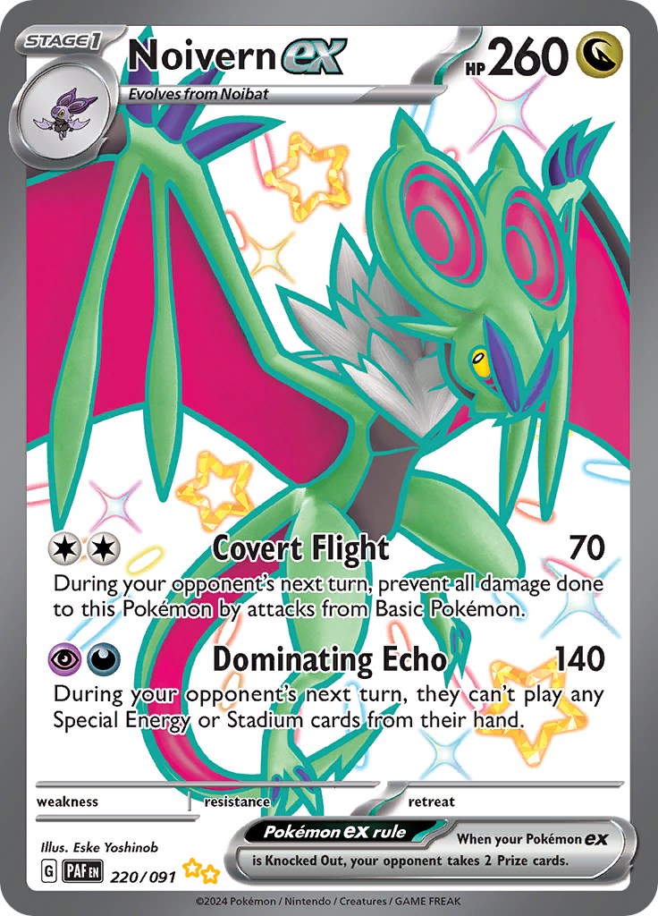 Noivern ex (220/091) [Scarlet & Violet: Paldean Fates] | Chromatic Games