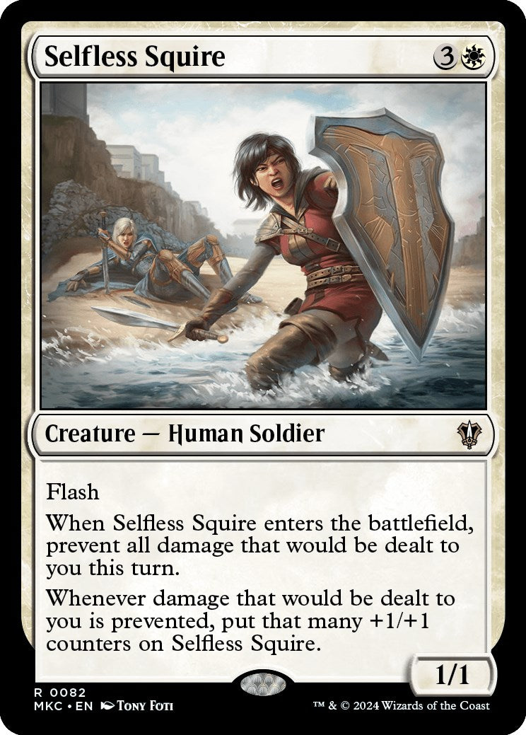 Selfless Squire [Murders at Karlov Manor Commander] | Chromatic Games