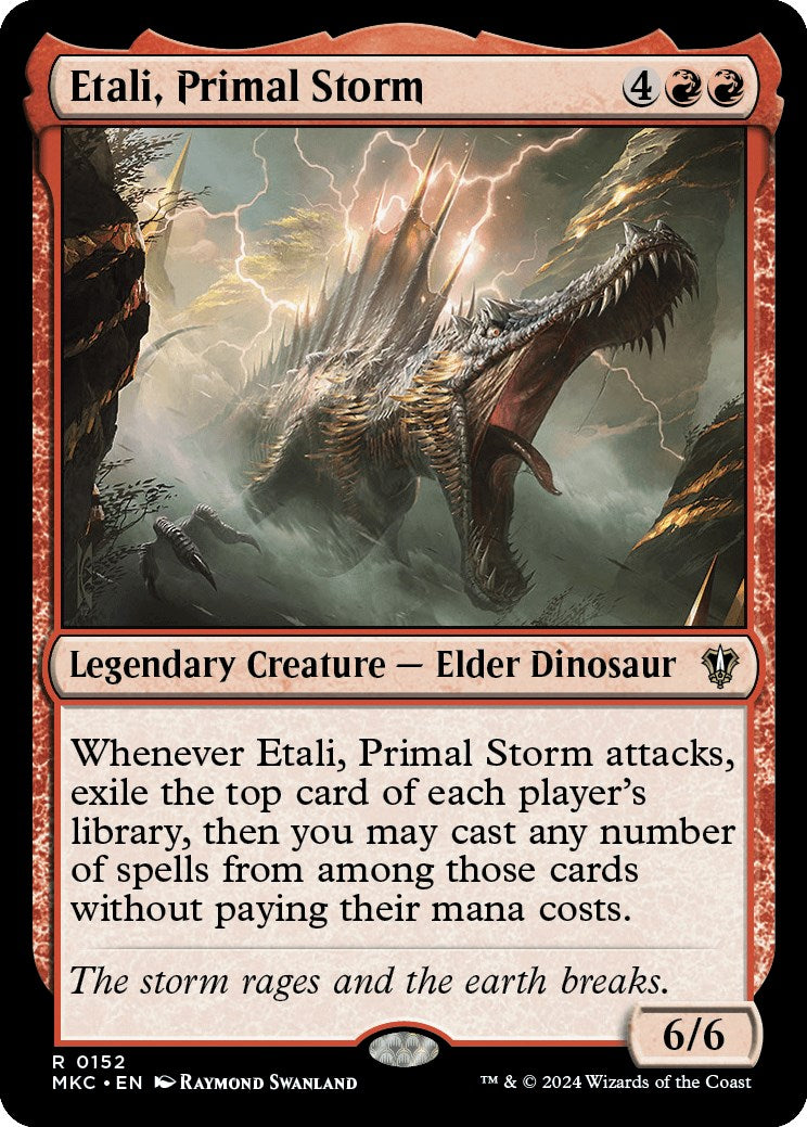 Etali, Primal Storm [Murders at Karlov Manor Commander] | Chromatic Games