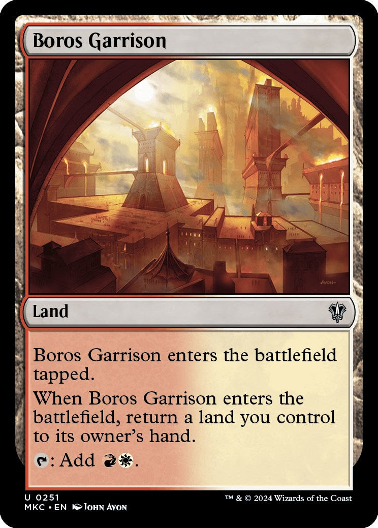 Boros Garrison [Murders at Karlov Manor Commander] | Chromatic Games