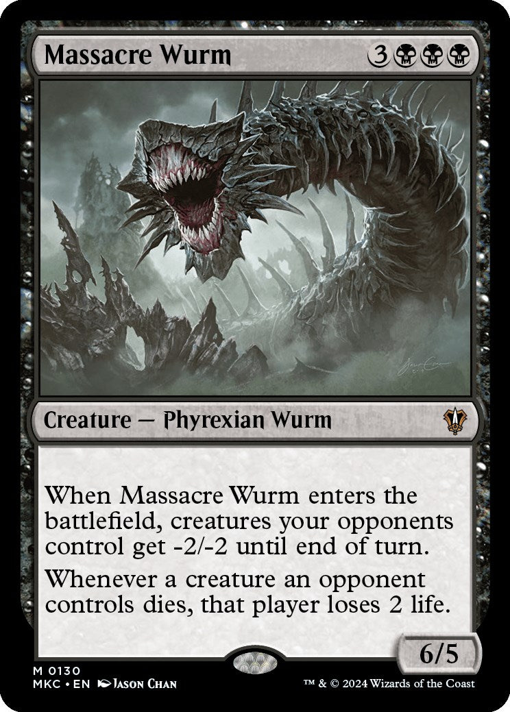 Massacre Wurm [Murders at Karlov Manor Commander] | Chromatic Games