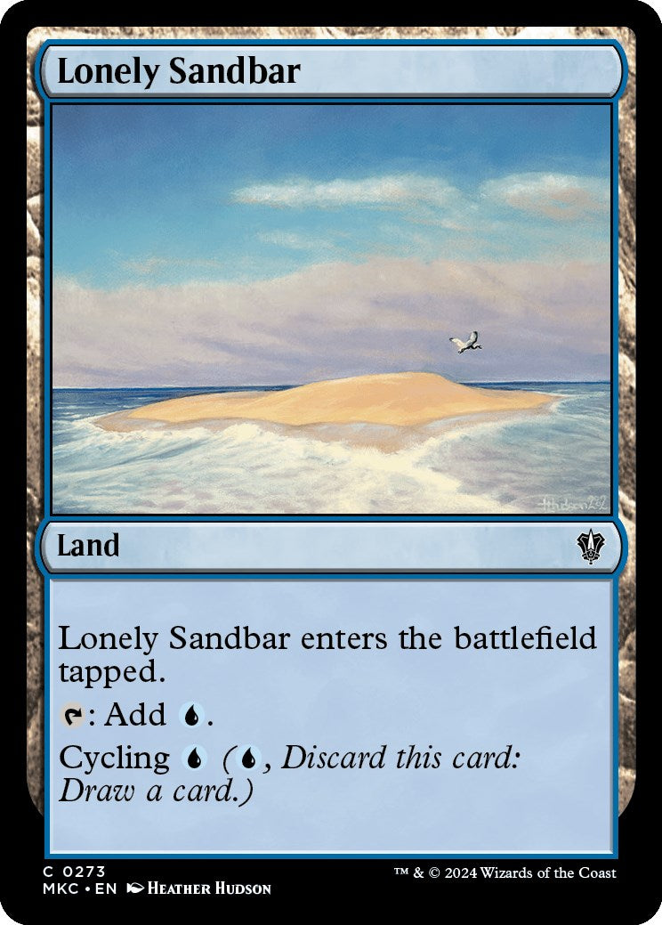 Lonely Sandbar [Murders at Karlov Manor Commander] | Chromatic Games