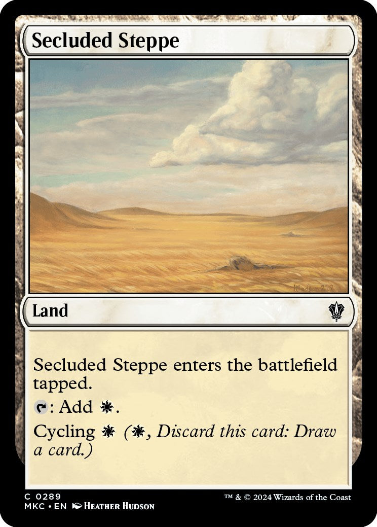 Secluded Steppe [Murders at Karlov Manor Commander] | Chromatic Games