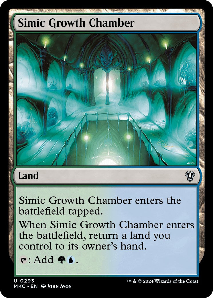 Simic Growth Chamber [Murders at Karlov Manor Commander] | Chromatic Games