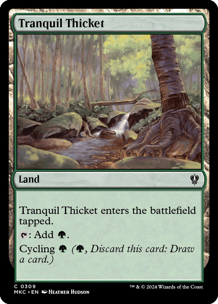 Tranquil Thicket [Murders at Karlov Manor Commander] | Chromatic Games