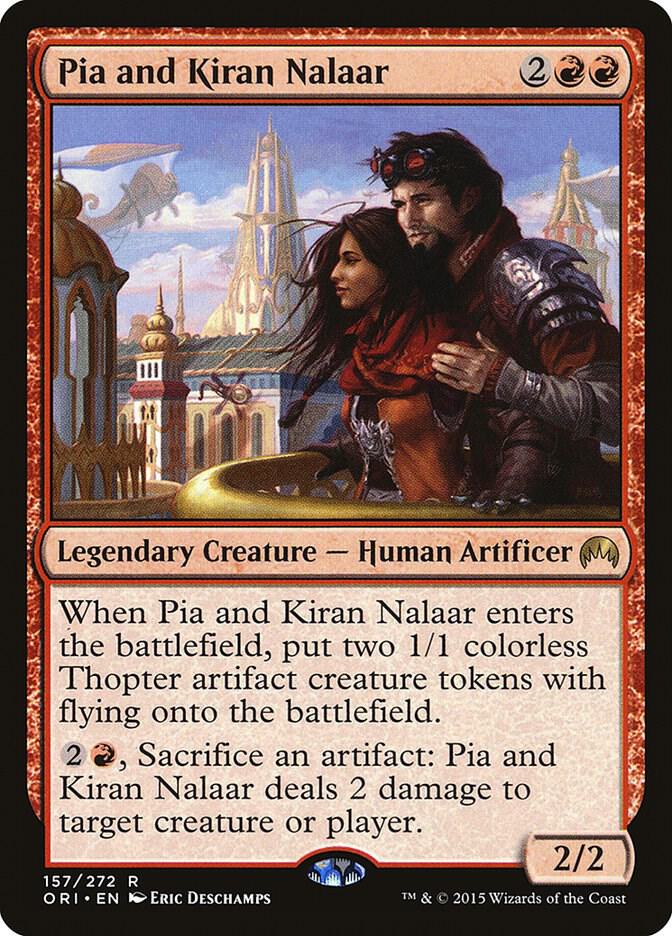 Pia and Kiran Nalaar 157/272 (Magic Origins)  | Chromatic Games