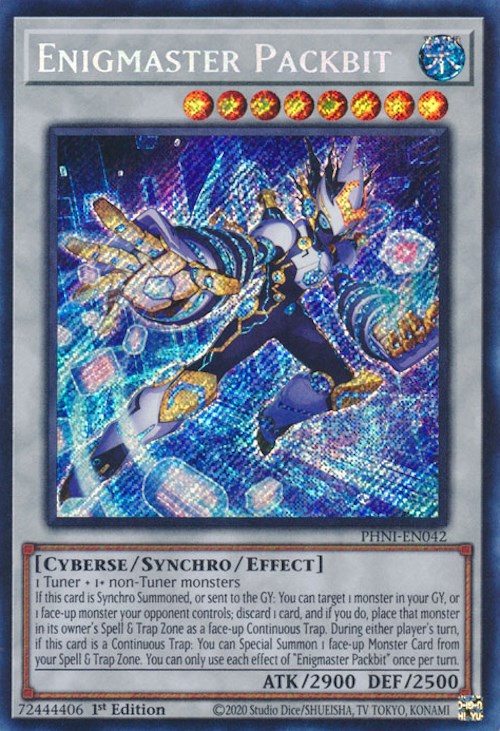 Enigmaster Packbit [PHNI-EN042] Secret Rare | Chromatic Games