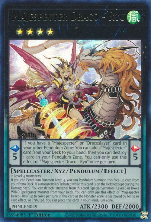 Majespecter Draco - Ryu [PHNI-EN049] Ultra Rare | Chromatic Games