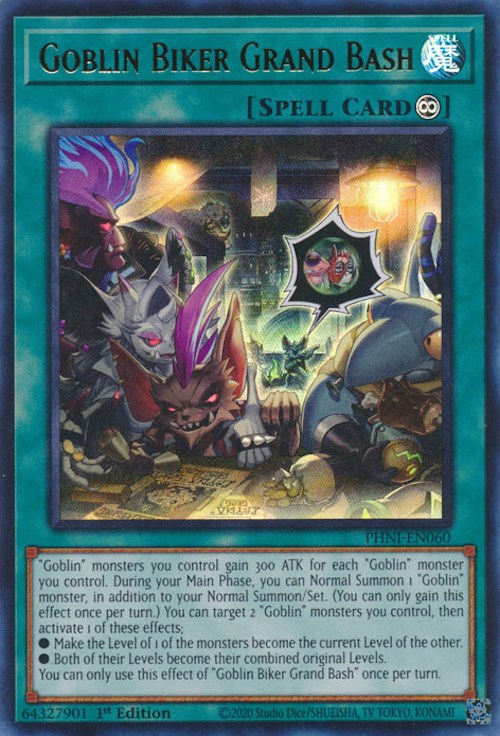 Goblin Biker Grand Bash [PHNI-EN060] Ultra Rare | Chromatic Games