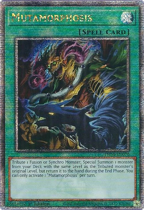 Mutamorphosis [PHNI-EN070] Quarter Century Secret Rare | Chromatic Games