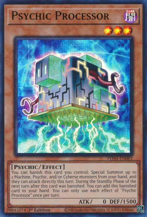 Psychic Processor [PHNI-EN081] Ultra Rare | Chromatic Games