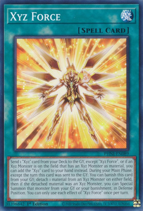 Xyz Force [PHNI-EN089] Common | Chromatic Games