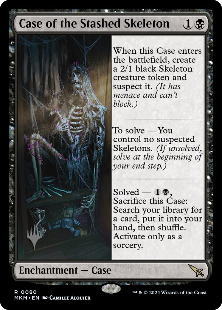 Case of the Stashed Skeleton (Promo Pack) [Murders at Karlov Manor Promos] | Chromatic Games