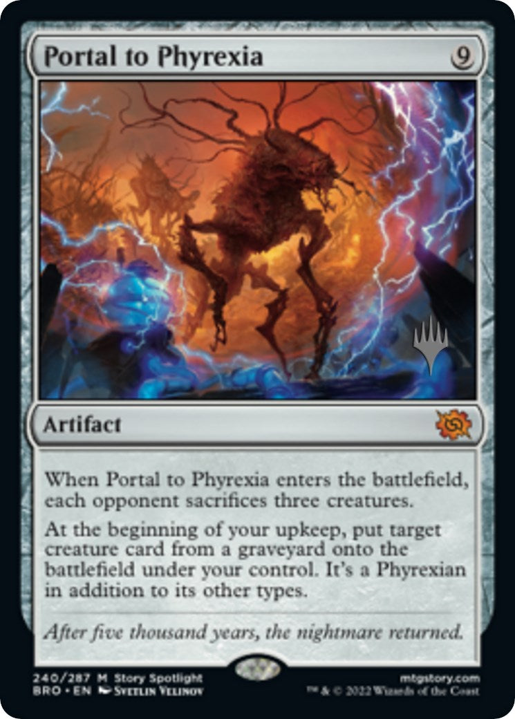 Portal to Phyrexia (Promo Pack) [The Brothers' War Promos] | Chromatic Games