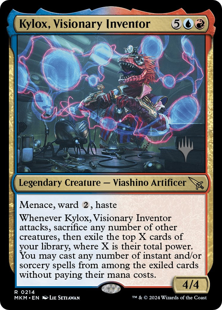 Kylox, Visionary Inventor (Promo Pack) [Murders at Karlov Manor Promos] | Chromatic Games