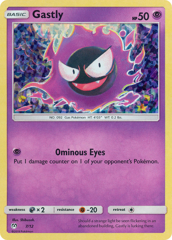 Gastly (7/12) [McDonald's Promos: 2019 Collection] | Chromatic Games