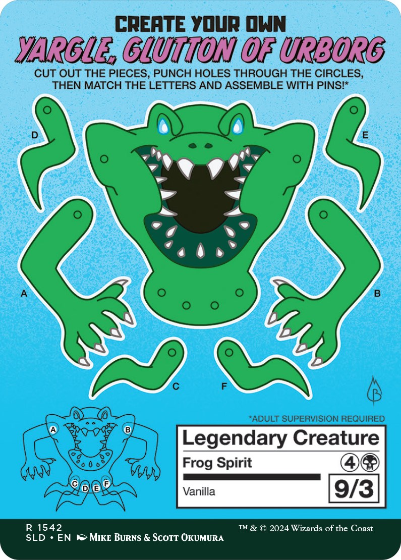 Yargle, Glutton of Urborg [Secret Lair Drop Series] | Chromatic Games