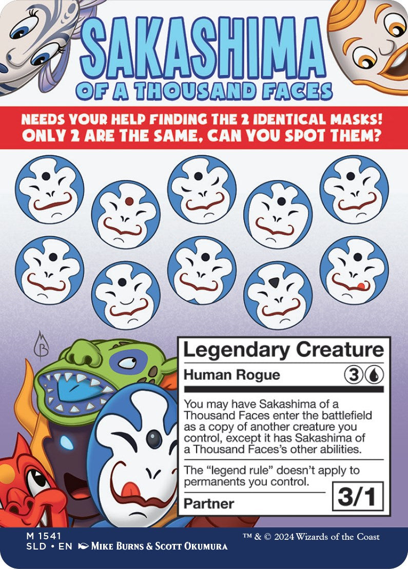 Sakashima of a Thousand Faces [Secret Lair Drop Series] | Chromatic Games