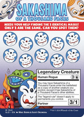 Sakashima of a Thousand Faces [Secret Lair Drop Series] | Chromatic Games