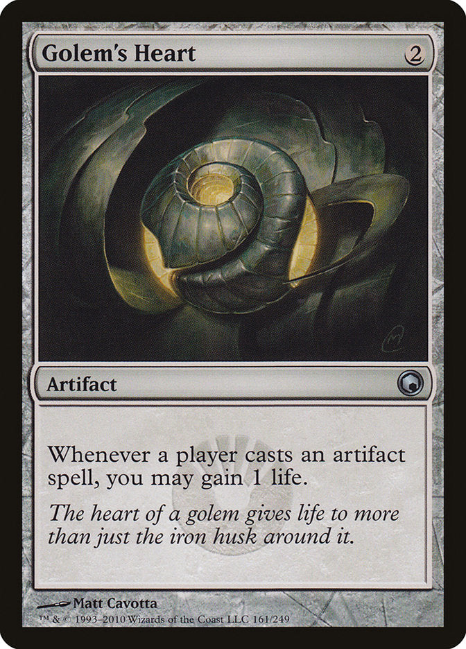 Golem's Heart 161/249 (Scars of Mirrodin)  | Chromatic Games